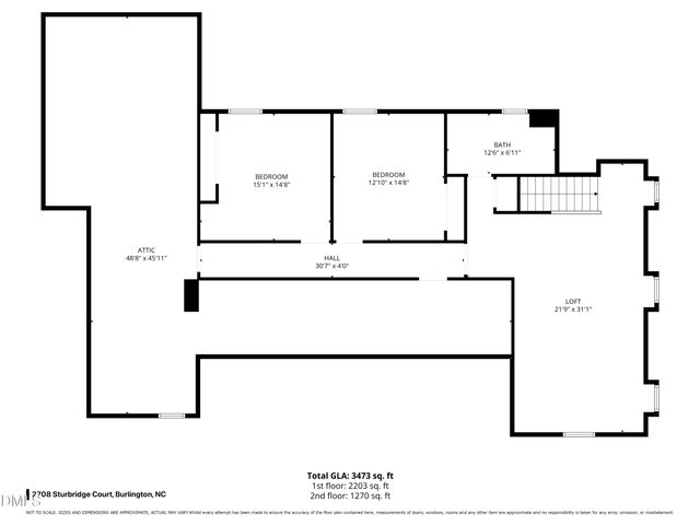2708 Sturbridge Court, Burlington, NC 27215