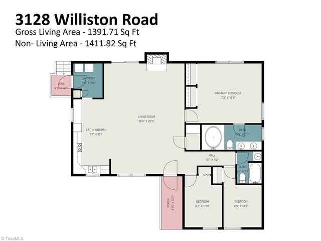 3128 Williston Road, Walkertown, NC 27051