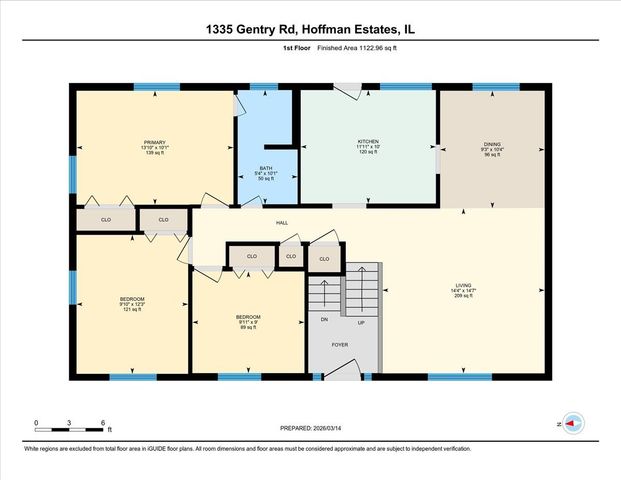 1335 Gentry Road, Hoffman Estates, IL 60169