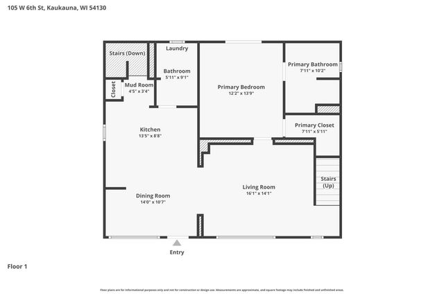 105 W 6TH STREET, Kaukauna, WI 54130