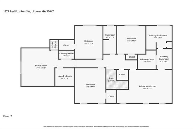 1377 Red Fox Run SW, Lilburn, GA 30047