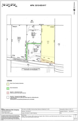 0 Escondido Canyon, Agua Dulce, CA 91350