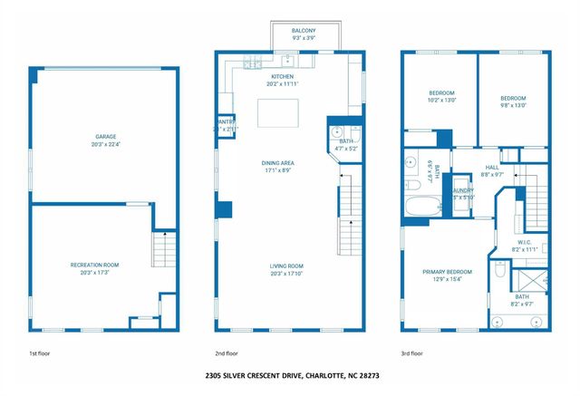 2305 Silver Crescent Drive, Charlotte, NC 28273