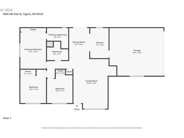 8505 Sw OAK St, Portland, OR 97223
