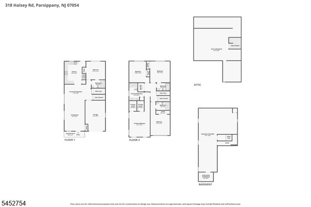 318 Halsey Rd, Parsippany-troy Hills Twp., NJ 07054