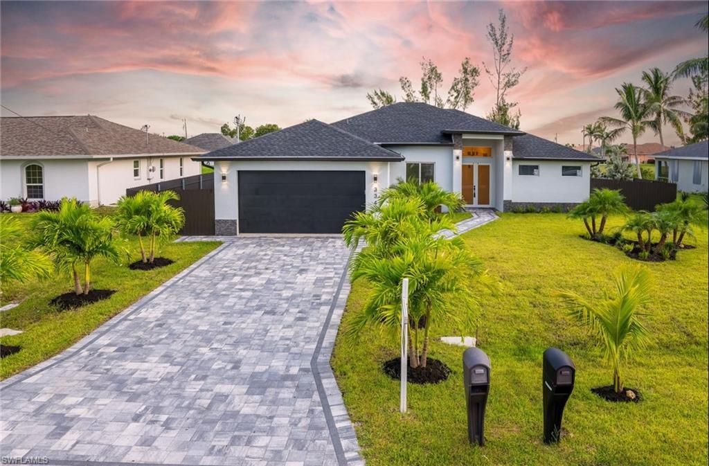 334 21st TER, CAPE CORAL, FL 33991 — exterior