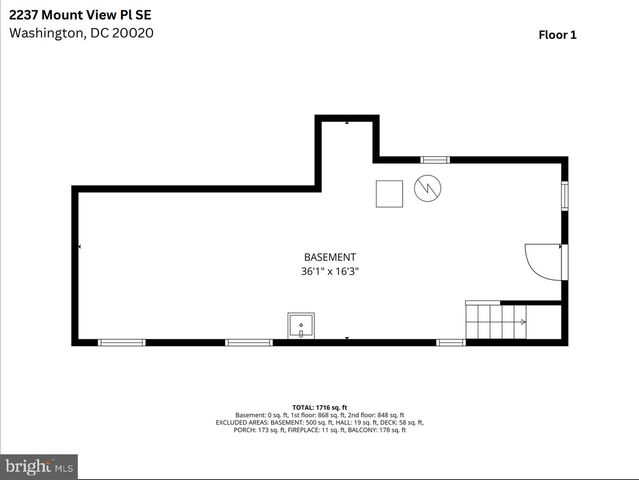 2237 MOUNT VIEW PL SE, Washington, DC 20020