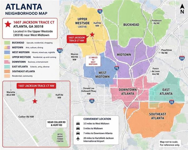 1607 Jackson Trace Court NW, Atlanta, GA 30318