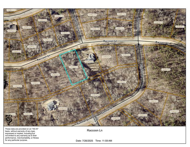 TBD Raccoon Lane, Breezy Point, MN 56472