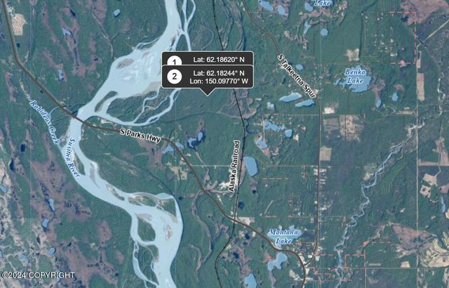 No Road E Walsted Drive, Remote, Talkeetna, AK 99676