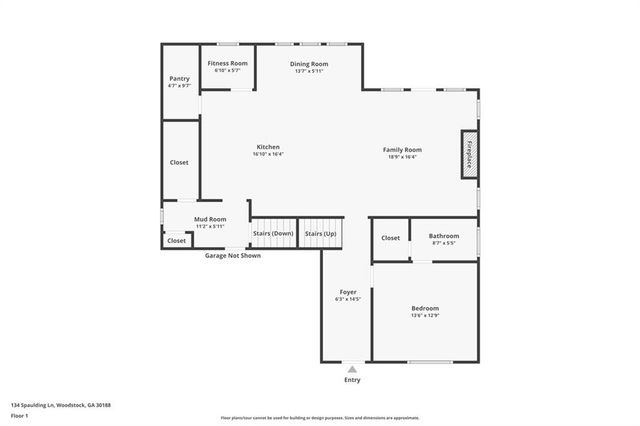 134 Spaulding Lane, Woodstock, GA 30188