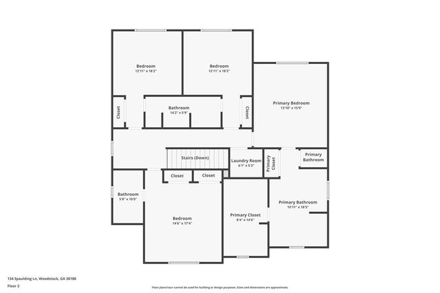 134 Spaulding Lane, Woodstock, GA 30188