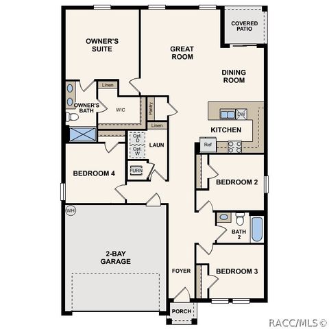 2811 W REDGATE Drive, Citrus Springs, FL 34434