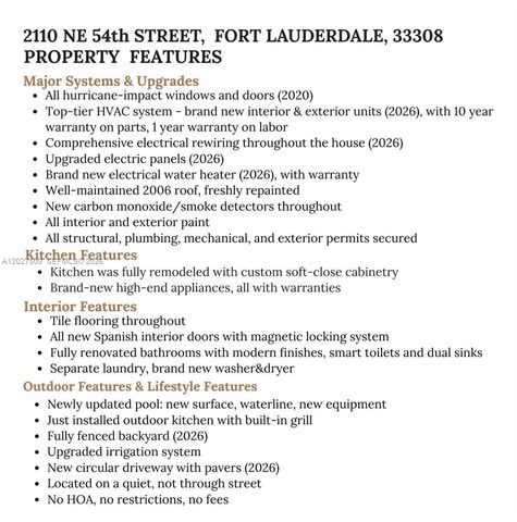 2110 NE 54th St, Fort Lauderdale, FL 33308