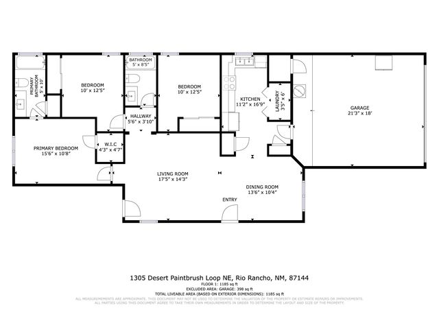 1305 Desert Paintbrush Loop NE, Rio Rancho, NM 87144