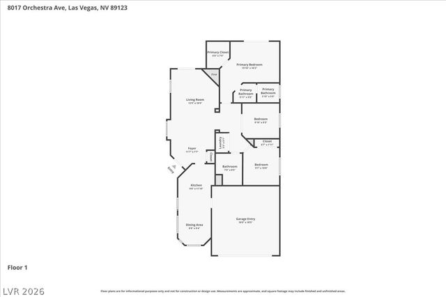 8017 Orchestra Avenue, Las Vegas, NV 89123