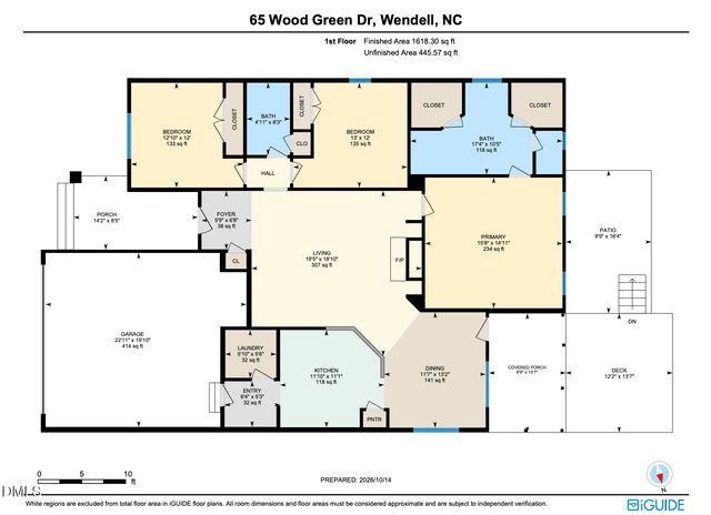 65 Wood Green Drive, Wendell, NC 27591