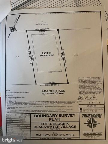 LOT 3 APACHE PASS, Dagsboro, DE 19939