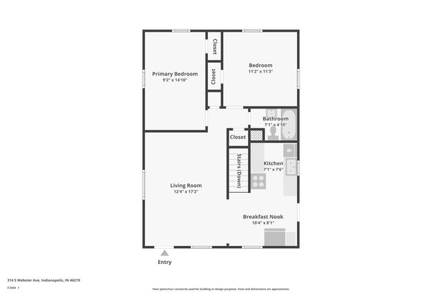314 S Webster Avenue, Indianapolis, IN 46219