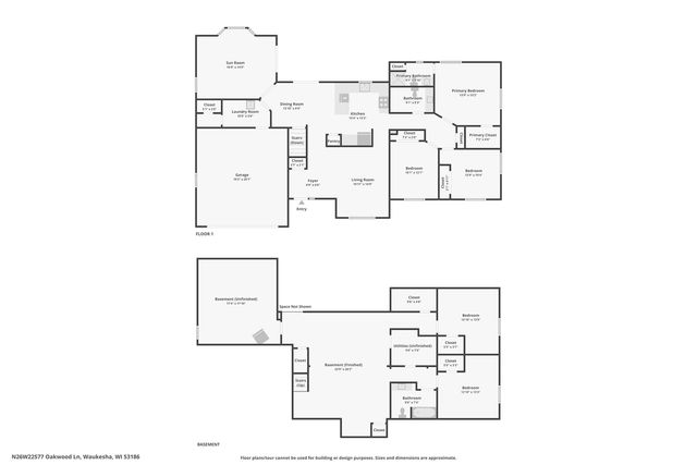 N26W22577 Oakwood LANE, Waukesha, WI 53186