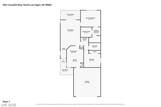 2921 Ivorybill Way, North Las Vegas, NV 89084