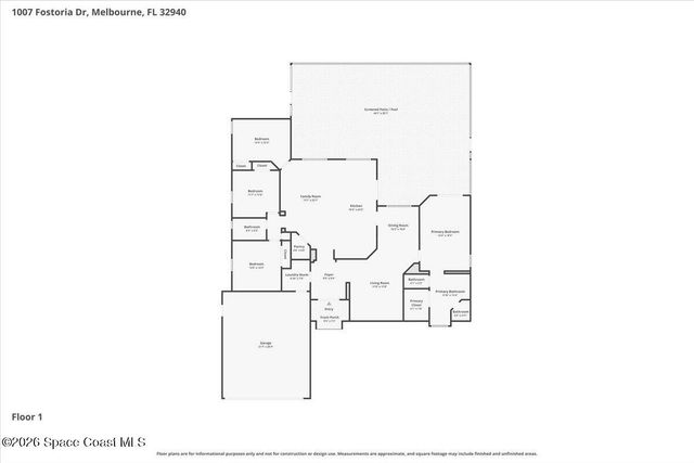 1007 Fostoria Drive, Melbourne, FL 32940