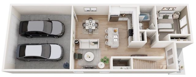 3149 Bennett Drive TH2 Floorplan, Corinth, TX 76208