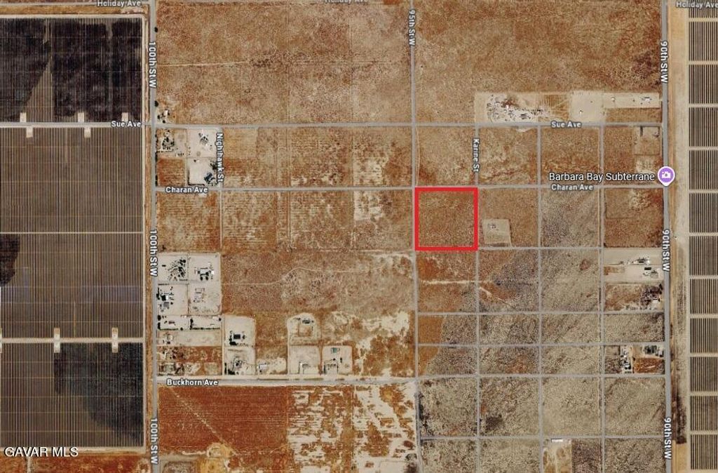 0 2.5 Acres On Charan Ave And 95th St West, Rosamond, CA 93560