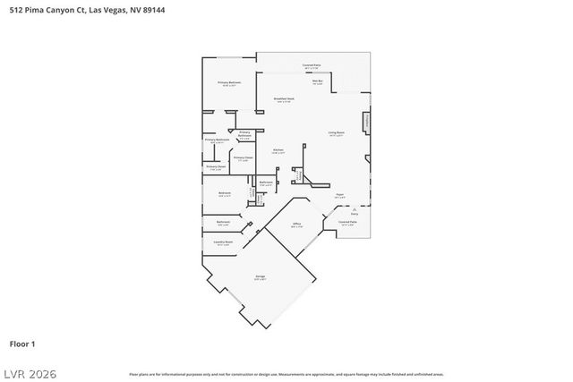512 Pima Canyon Court, Las Vegas, NV 89144