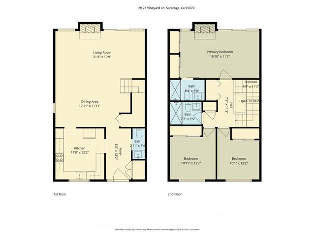 19123 Vineyard Lane, Saratoga, CA 95070