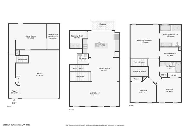 202 Faulk DRIVE, Marshall, PA 15086