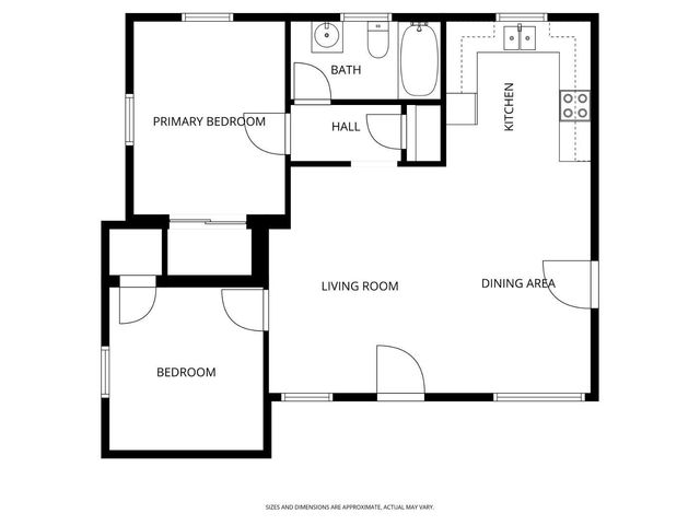 1442 E Polk Street Apt F, Phoenix, AZ 85006