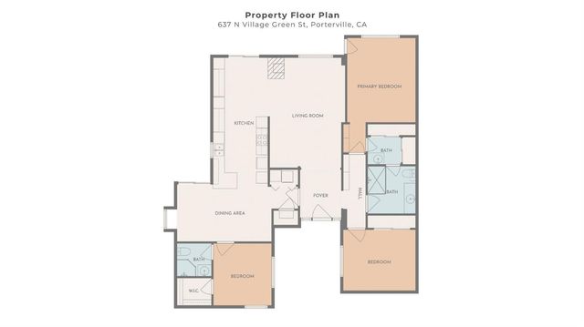 637 Village Green Street, Porterville, CA 93257