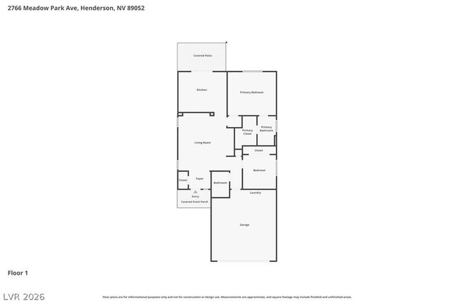 2766 Meadow Park Avenue, Henderson, NV 89052