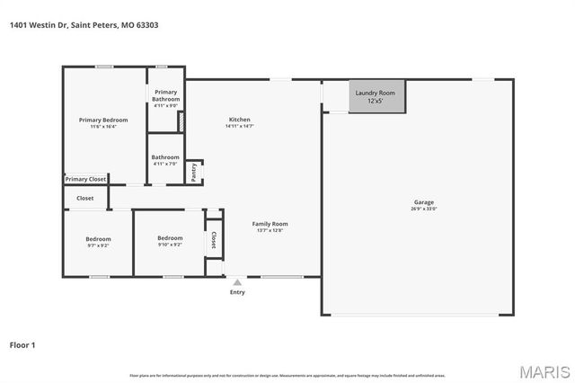 1401 Westin Drive, St Peters, MO 63303