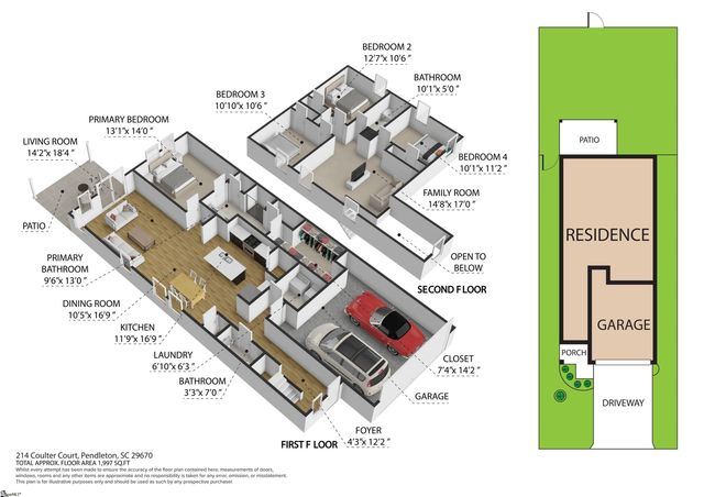 214 Coulter Court, Pendleton, SC 29670