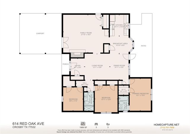 614 Red Oak Avenue, Crosby, TX 77532