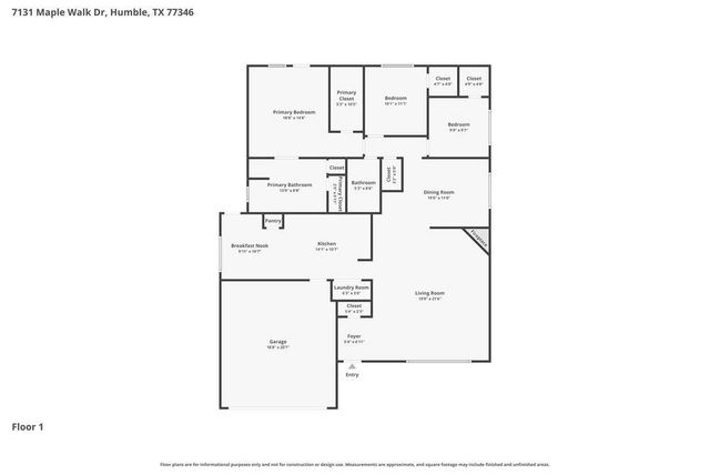 7131 Maple Walk Drive, Humble, TX 77346