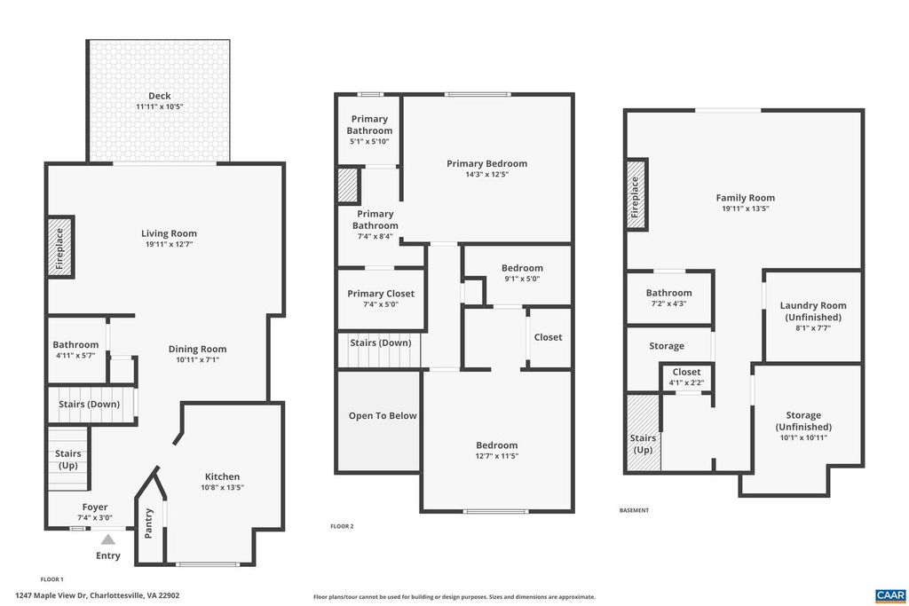 Image 39 of property listing at 1247 MAPLE VIEW DR, Charlottesville, VA 22902
