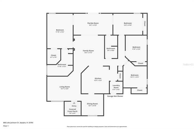 808 LAKE JACKSON CIRCLE, Apopka, FL 32703