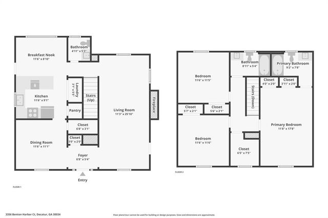 3356 Benton Harbor Court, Decatur, GA 30034