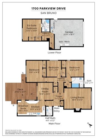 1700 Parkview Drive, San Bruno, CA 94066