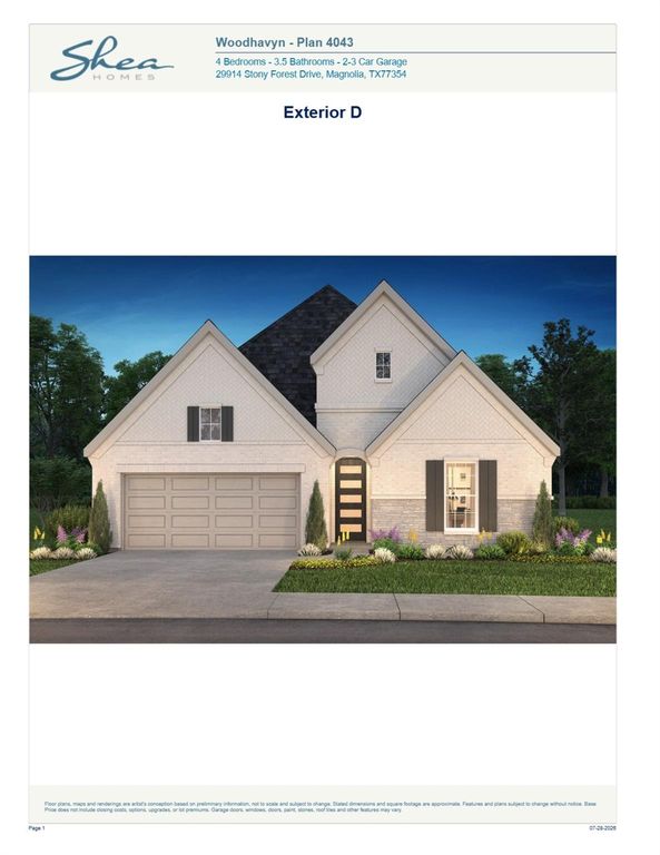 29727 Brushy Gables Drive, Magnolia, TX 77354