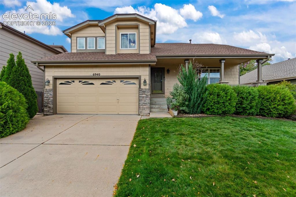 6940 Blazing Trail Drive, Colorado Springs, CO 80922 — exterior
