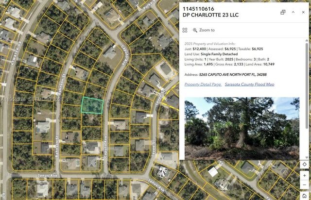 5265 Caputo Avenue, North Port, FL 34288