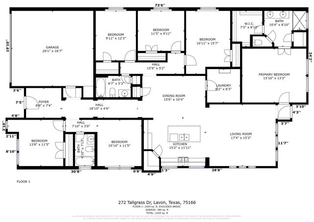 272 Tallgrass Drive, Lavon, TX 75166