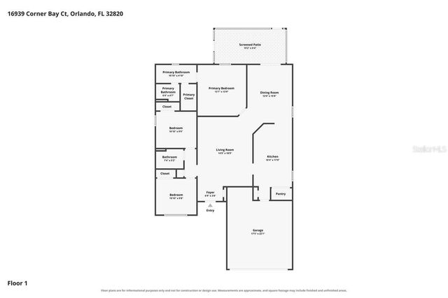 16939 CORNER BAY COURT, Orlando, FL 32820