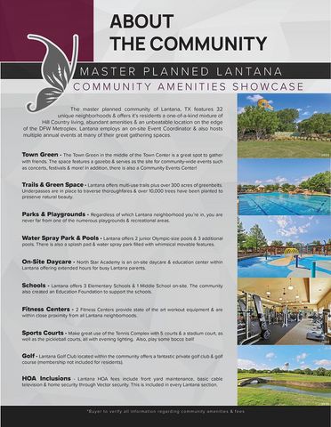 1325 Verbena Lane, Lantana, TX 76226