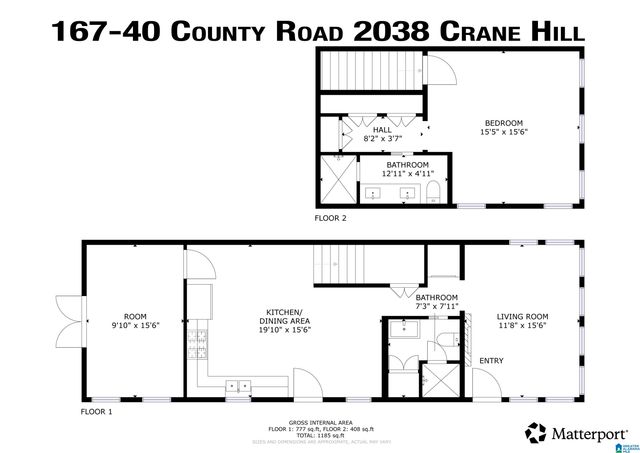 40 COUNTY ROAD 2038, Crane Hill, AL 35053