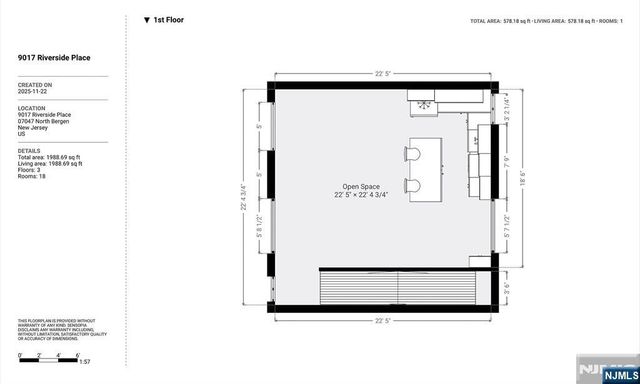 9017 Riverside Place House, North Bergen, NJ 07047